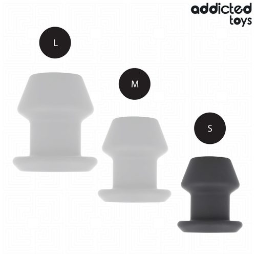 ADDICTED TOYS - EXTRÉM ÜREGES ANÁLIS DUGÓ SZILIKON MÉRET S 7,5 CM