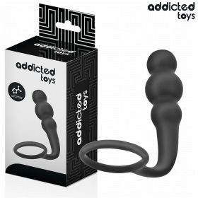ADDICTED TOYS - ANÁLIS DUGÓ GYŰRŰSZILIKON MODELL 1