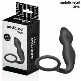ADDICTED TOYS - ANÁLIS DUGÓ GYŰRŰSZILIKON MODEL 2-SEL