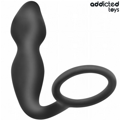 ADDICTED TOYS - ANÁLIS DUGÓ GYŰRŰSZILIKON MODEL 2-SEL