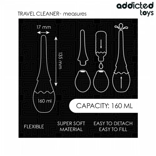 ADDICTED TOYS - TRAVEL CLEANER SILIKON MODEL 3