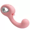 PRETTY LOVE - ERYNNYES G-SPOT VIBRÁTOR + CSLITORIS STIMULÁTOR 10 REZGÉS PINK