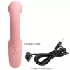 PRETTY LOVE - ERYNNYES G-SPOT VIBRÁTOR + CSLITORIS STIMULÁTOR 10 REZGÉS PINK