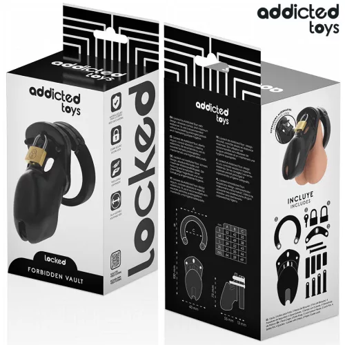 ADDICTED TOYS LOCKED - TILTOTT PÁNIKKALITKA 10 CM