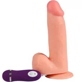 SHEQU - ADAM VIBRÁTOR DILDO TÁVIRÁNYÍTÓVAL 21 CM