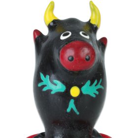   KONDÓRIA – KÉZZEL FESTETT ÚJDONSÁGOS ÓVSZEREK BULL BLACK MODEL 1