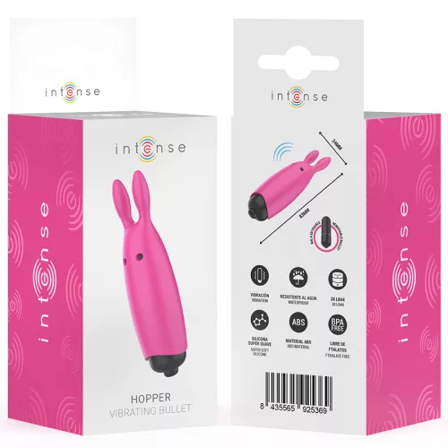 INTENSE - HOPPER PINK VIBRÁLÓ GOLYÓ 8,3 X 2,4 CM