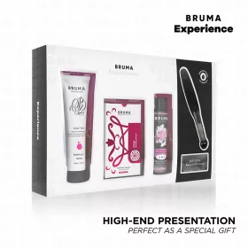   BRUMA XPERIENCE - VIBRO-ORGAZMUS ÉDES RÁGÓGUMI KÍSÉRTÉSI KÉSZLET