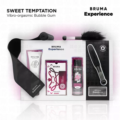 BRUMA XPERIENCE - VIBRO-ORGAZMUS ÉDES RÁGÓGUMI KÍSÉRTÉSI KÉSZLET