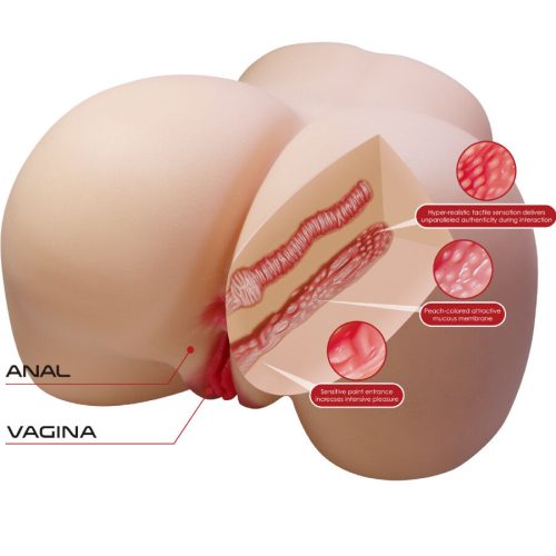 CRAZY BULL - JULIA REALISTA NŐI FENÉKŰ HÜVELY ÉS ANÁLIS 11 KG