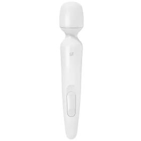 SATISFYER - ERLAND VIBRÁLÓ MASSZÍROZÓ FEHÉR PÁLCA