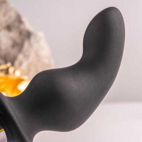 ROCKS-OFF - RO-ZEN RRO ANÁLIS DUGÓ REZGŐ PÉNISZGYŰRŰVEL FEKETE