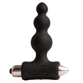   ROCKS- OFF - PETITE SENSATIONS BUBBLES ANAL PLUG VIBRATOR BLACK