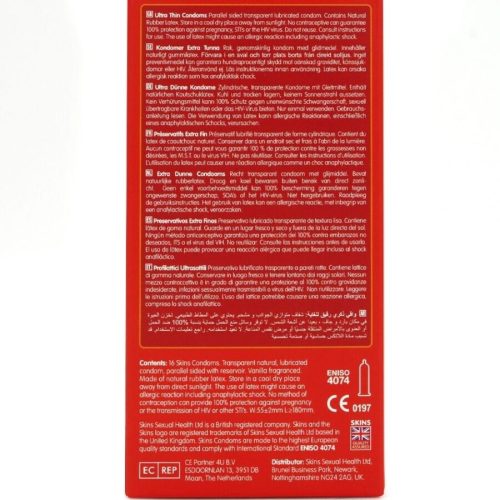 SKINS - ULTRA VÉKONY PRÉMIUM ÓVSZEREK CSOMAG 16