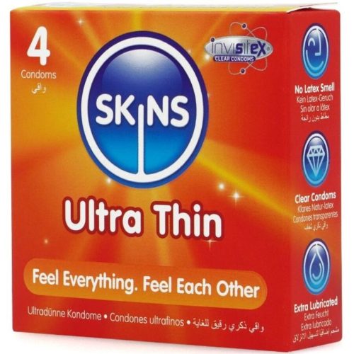 SKINS - ULTRA VÉKONY PRÉMIUM ÓVSZEREK CSOMAG 4