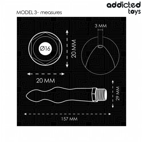 ADDICTED TOYS – ANÁLIS TISZTÍTÓ UNIVERZÁLIS ADAPTERREL 3-AS MODELL