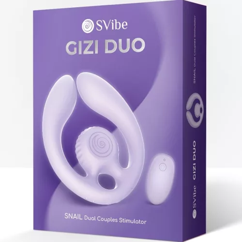 CSIGA HANGULAT – GIZI DUO PÁROS STIMULÁTOR TÁVIRÁNYÍTÁSÚ LILAC