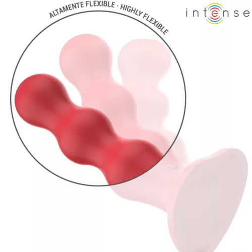 INTENSE – CODY VIBRÁTOR TAPADÓCSPAGÓS PIROS TÁVIRÁNYÍTÓVAL