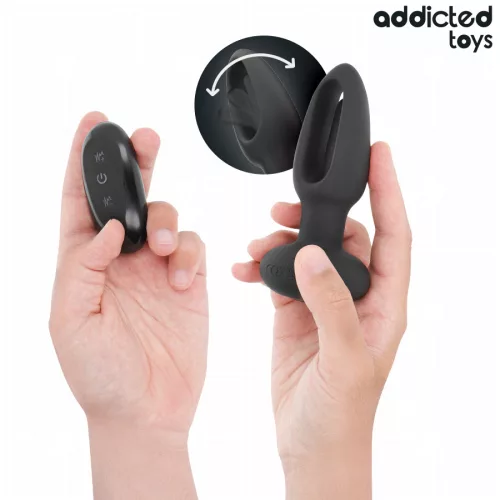 ADDICTED TOYS – ANÁLIS DUGÓ REZGŐ NYELVVEL ÉS TÁVIRÁNYÍTÓVAL
