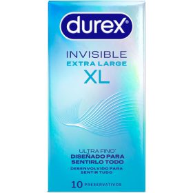 DUREX - LÁTHATATLAN ÓVSZEREK XL 10 EGYSÉG