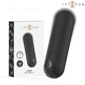 INTENSE - KAREN MINI ÚJRATÖLTHETŐ REZGŐ GOLYÓ FEKETE