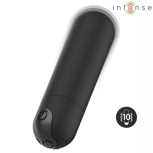 INTENSE - KAREN MINI ÚJRATÖLTHETŐ REZGŐ GOLYÓ FEKETE