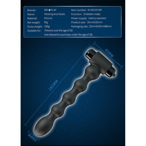 MR PLAY - REZGŐ ANÁLIS DUGÓ MASSZÍROZÓ