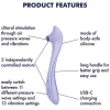 SATISFYER – EASY LOVER VIBRÁTOR ÉS LÉGPULZUSSTIMULÁTOR