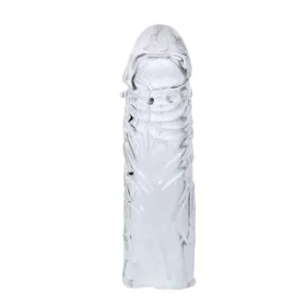   BAILE - RÓZSASZÍN, STIMULÁLÓ SZILIKON PÉNISZFEDÉS 13 CM