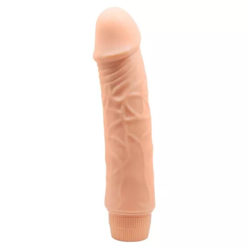 Tragbarer Jeff Realistischer Mehrgang-Vibrator 7,6"