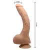 Wunderschöner Jack 10,6" vibrierender Dildo