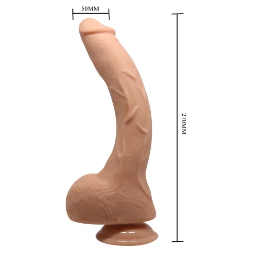 Wunderschöner Jack 10,6" vibrierender Dildo