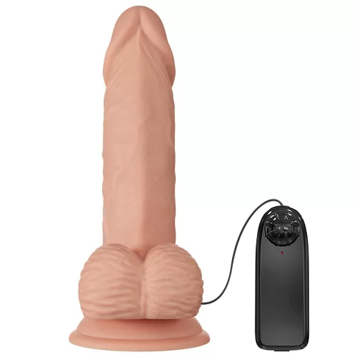 Beautiful Zebulon 7,6 " Vibrating Dildo