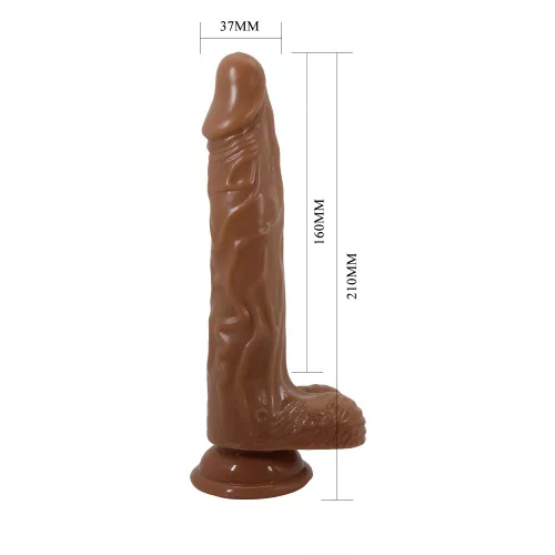 Wunderschöner Bodach 7,8" Fernbedienungs-Vibrierender Dildo