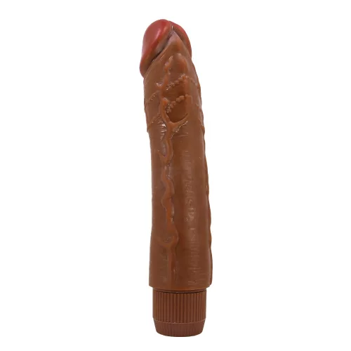 Barbara Dybbuk Realistic Multi-Speed Vibrator 9,5 " Brown