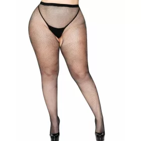 LEG AVENUE - mesh panties with open hem
