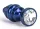 Analog Jewel – 6.5 x 3 cm blue metal pampering