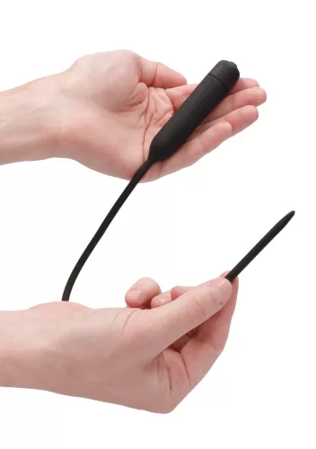 Silicone Vibráló Golyó Dugó – Extra Hosszú Urethral Izgató