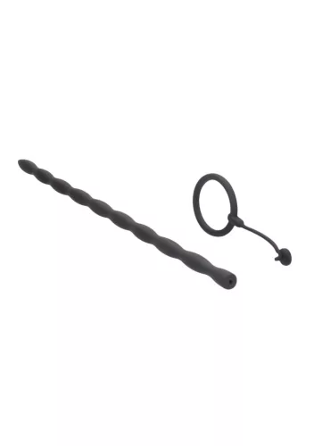 Silicone Plug & Cock Ring – prémium urethral hangoló szett