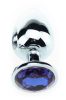 Jewel plug – csillogó anális kényeztető 8 x 4 cm