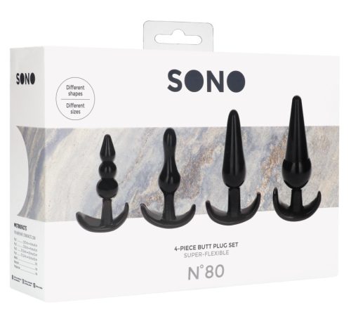 Sono N°80 – Versatile Anal Plugs for a Premium Experience