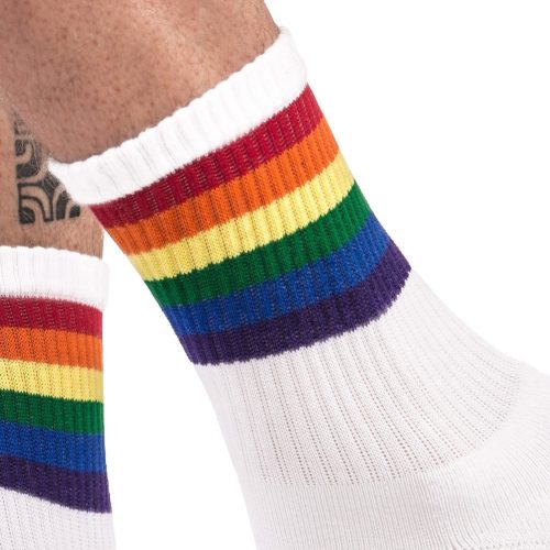 Half socks rainbow – colorful, sensual comfort
