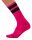 Training socks – in pink-black color combination