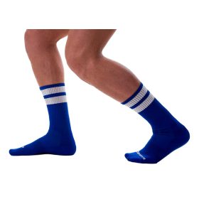   Sports socks blue and white – a comfortable training companion for exercise