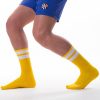 Sports socks – in a yellow and white color combination