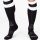 Football socks – black and white premium comfort