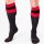 Black and Red Soccer Socks – Premium Sporty Comfort