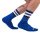 Fetishistic striped socks – in blue, black, white colors