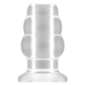 No.51 – Large Hollow Anal Plug, 5 Inch, Translucent