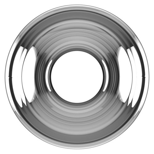 No.51 – Large Hollow Anal Plug, 5 Inch, Translucent